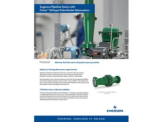 Flyer – Atténuateur modal Fisher WhisperTube