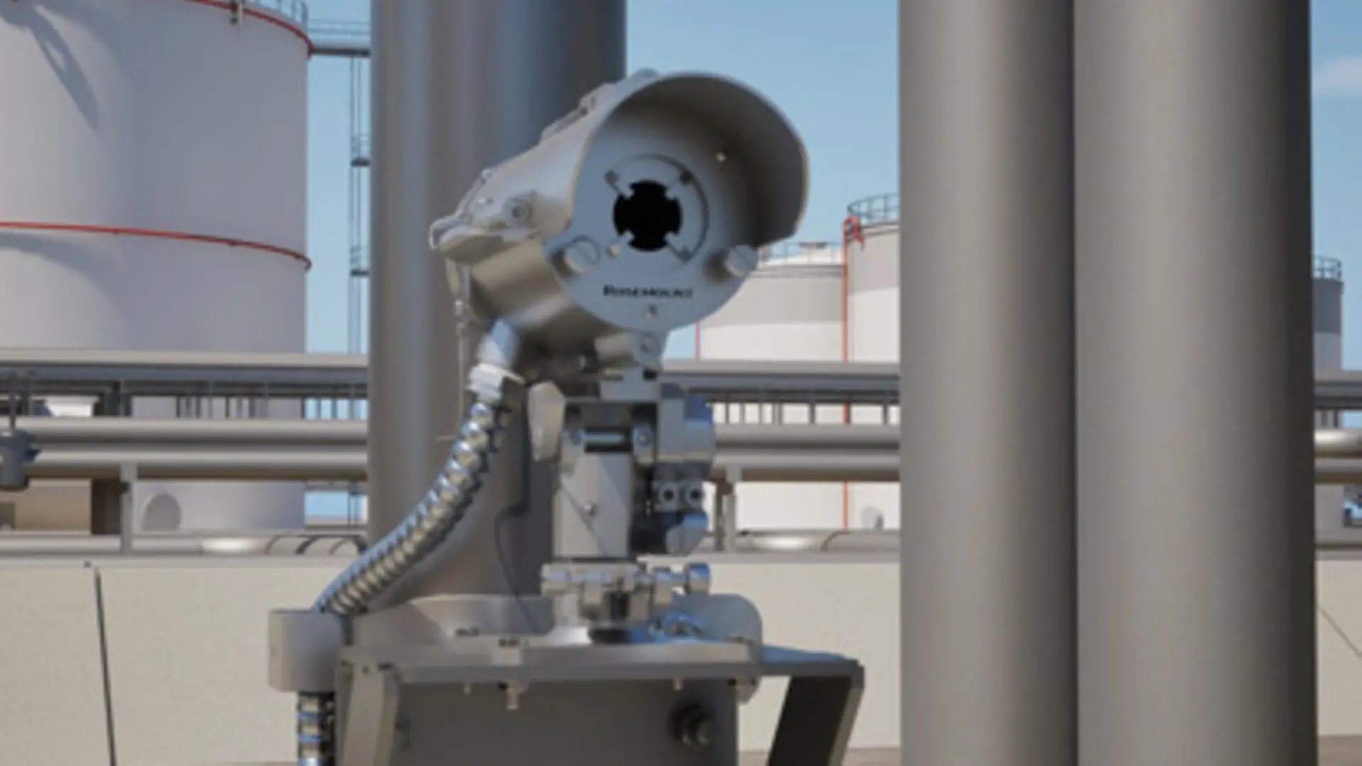Rilevatore di gas infiammabile a percorso aperto Rosemount 935