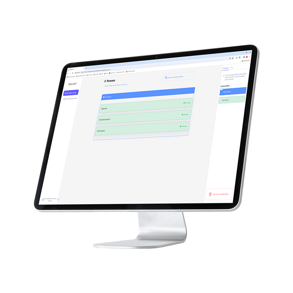 DeltaV Workflow Studio