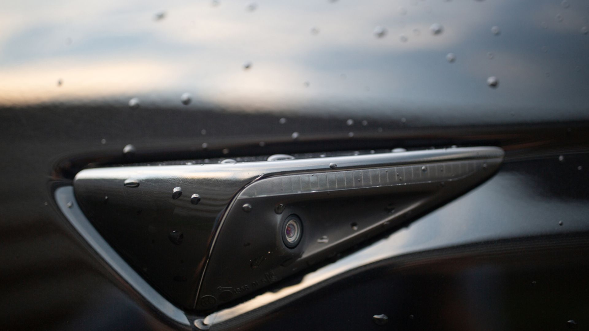 Reverse camera on a car