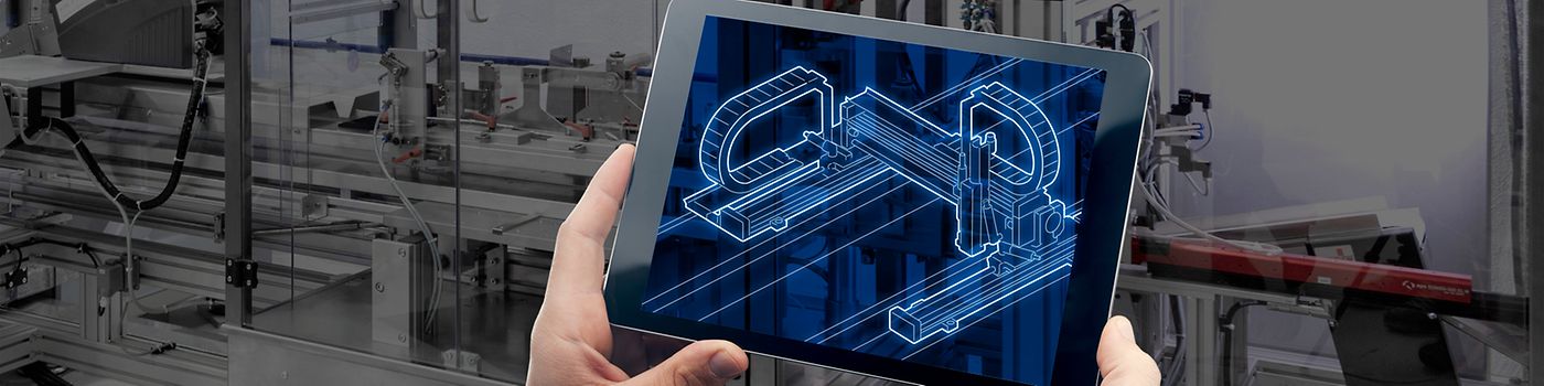 Ipad with a handling system