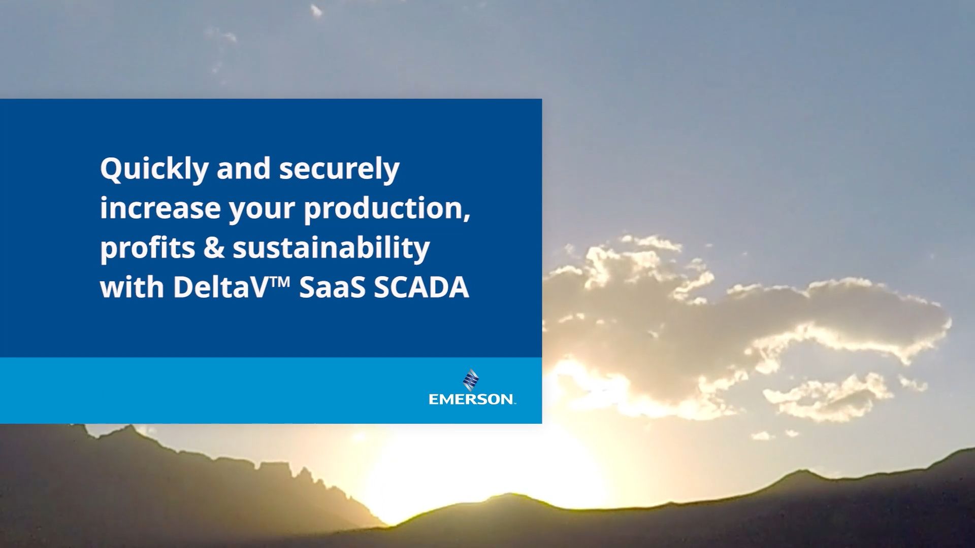 Introduction to DeltaV SaaaS SCADA Solutions