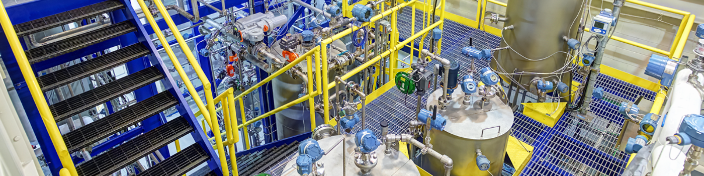 Ambiente interativo da planta – Instrumentação Rosemount