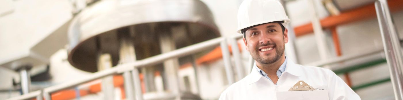 Man in a Production Plant