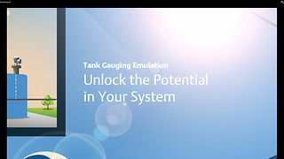 Tank Gauging Emulation: Unlock the Potential in Your System