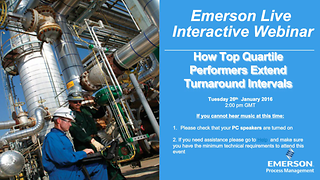  Webinar: How Top Quartile Performers Extend Turnaround Intervals
