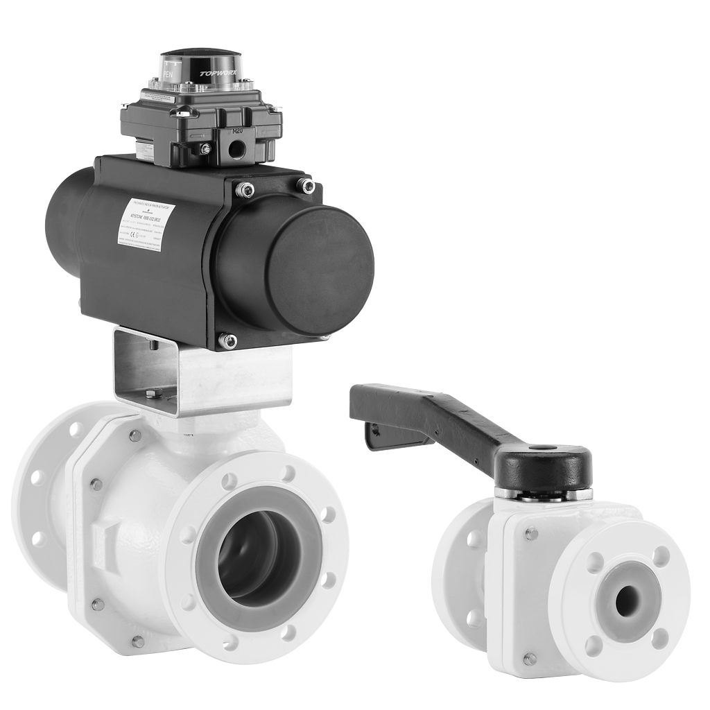 Neotecha NXR PFA lined ball valves