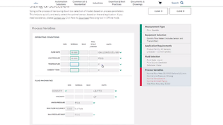 Sizing, Selecting and Configuring Products Using a MyEmerson Online Account