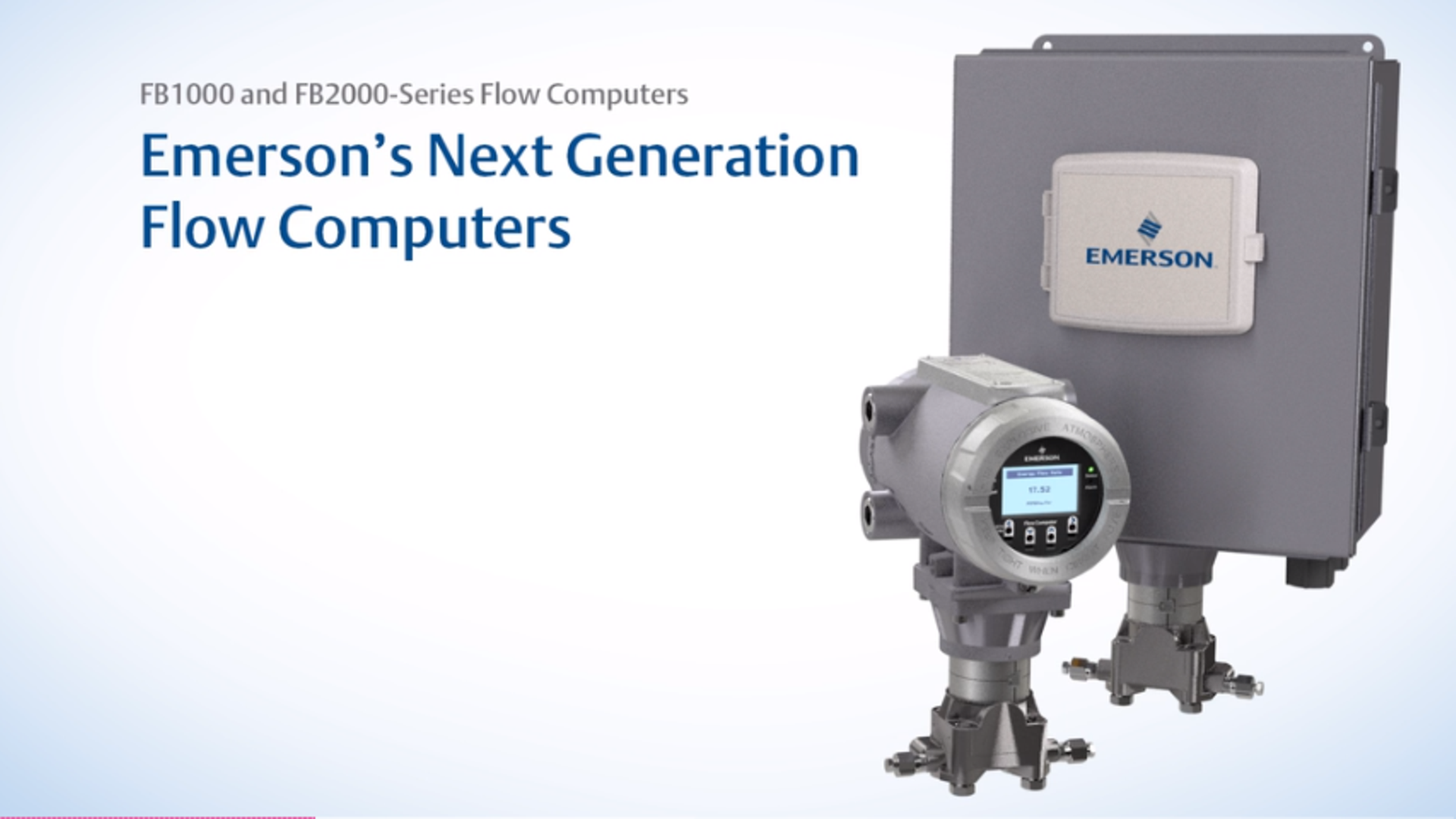 Introducing Emerson's FB1000 and FB2000 Series Flow Computers