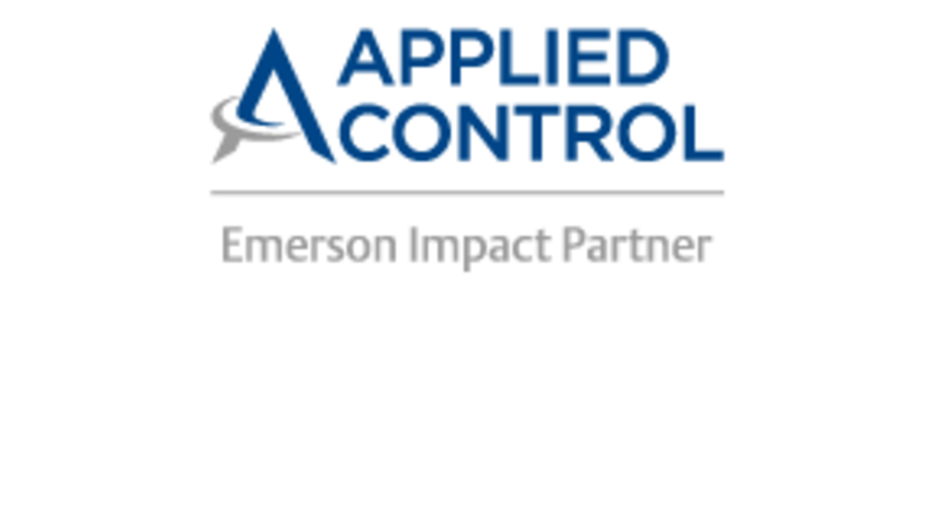 Applied Control a Member of the Emerson Impact Partner Network