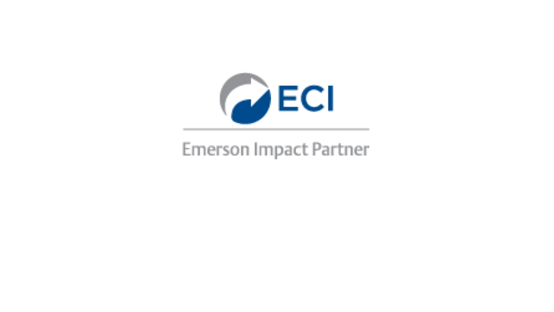 Equipment & Controls (ECI) a Member of the Emerson Impact Partner Network
