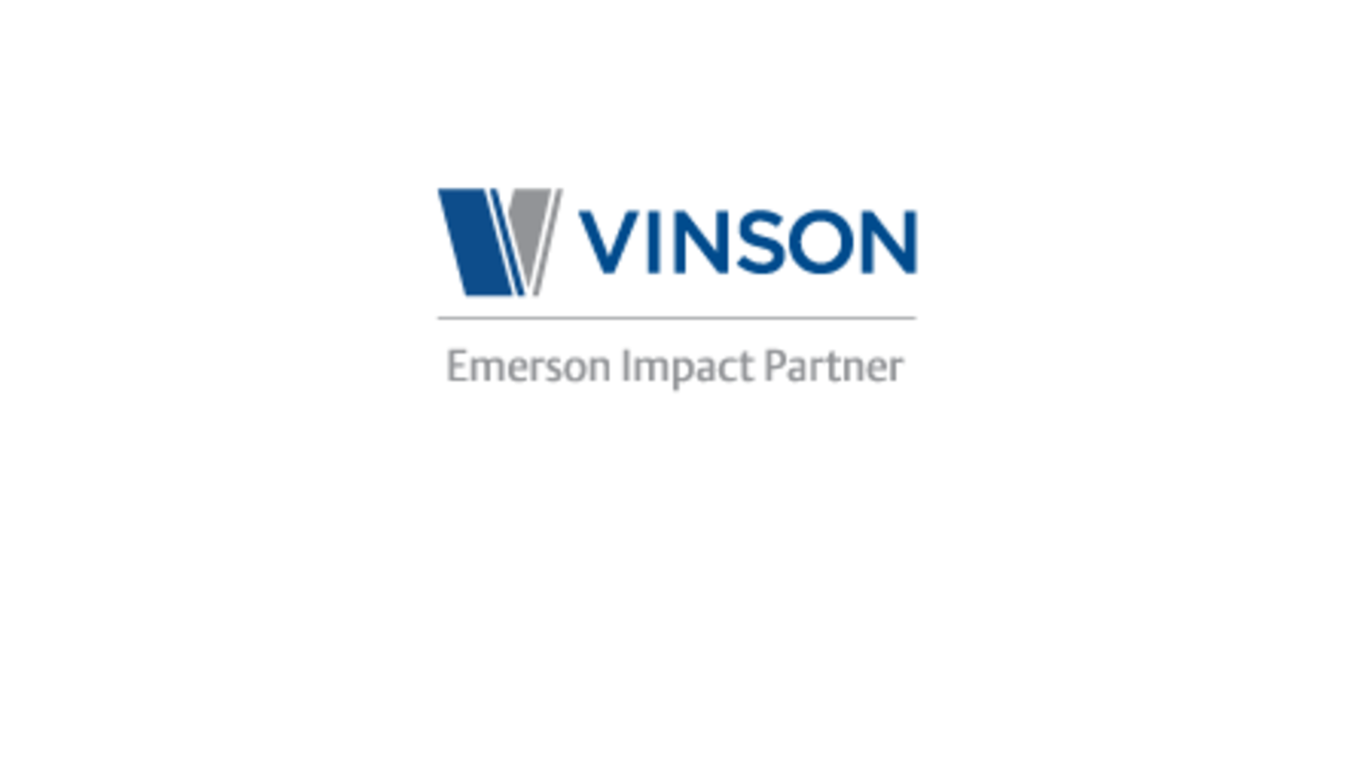 Vinson Process Controls a Member of the Emerson Impact Partner Network