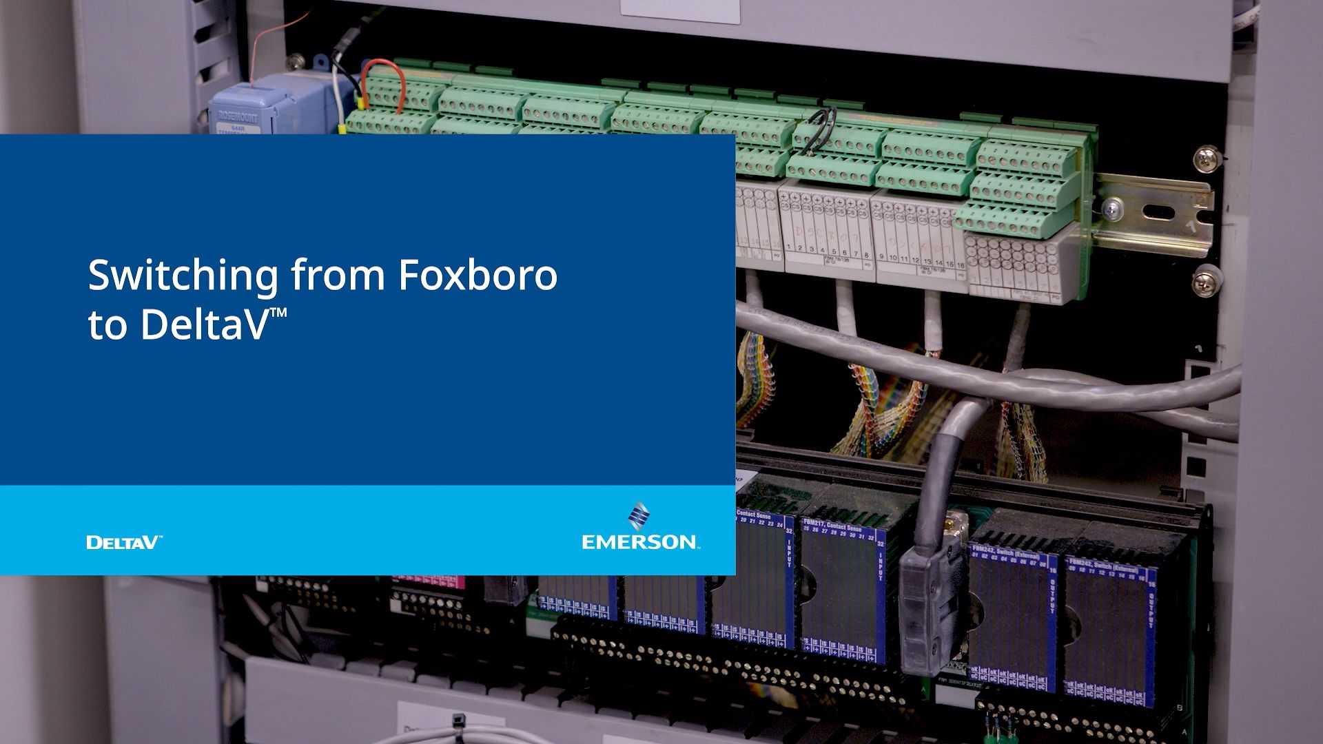 DCS Modernization: Switching from Foxboro