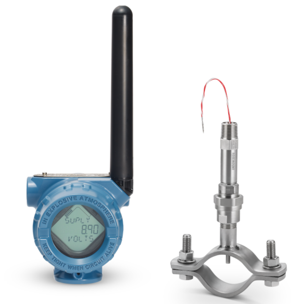 rosemount-0085-clamp-and-648-transmitter