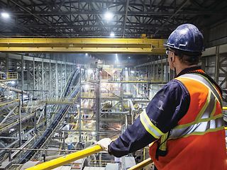 Refining plant