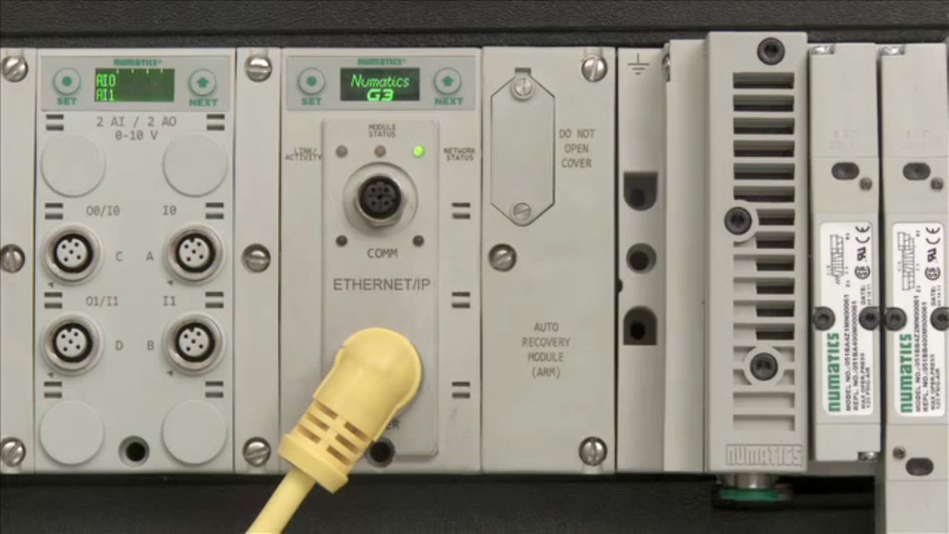 Powerlink Graphical Display Node Address