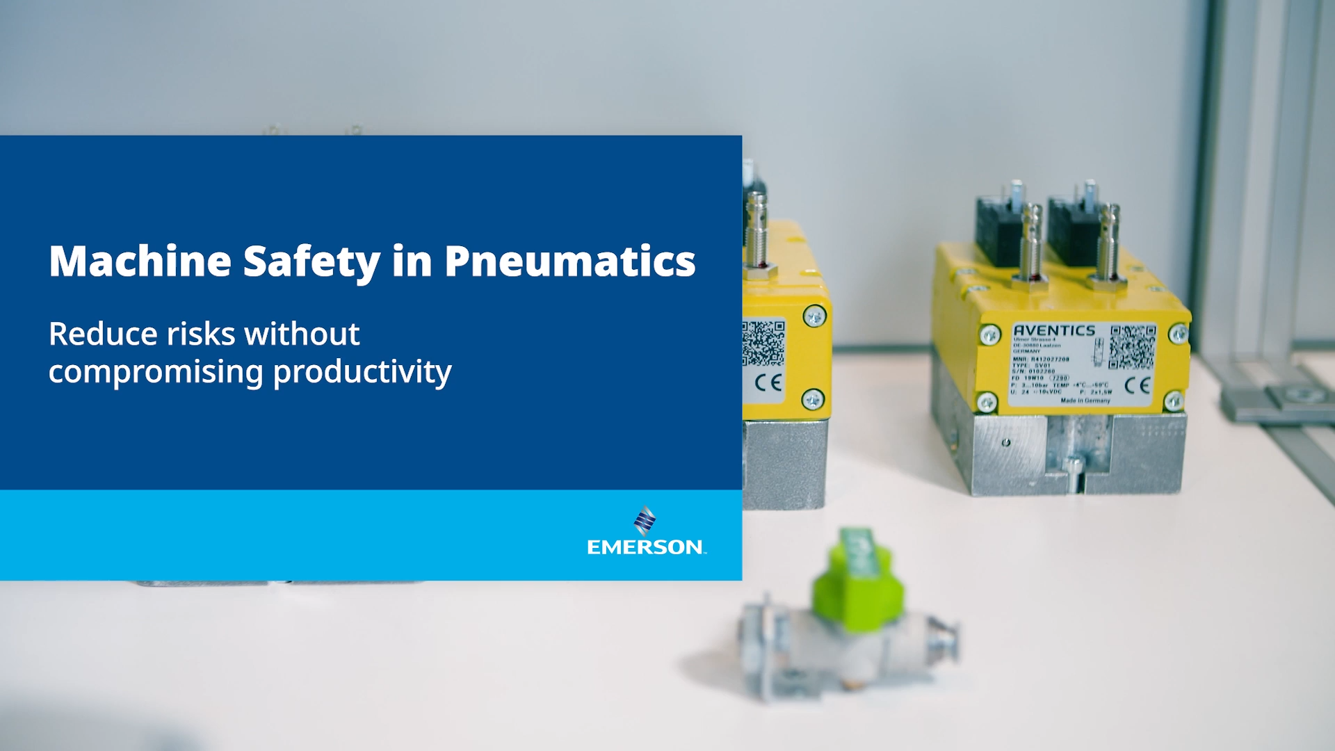 Machine Safety in Pneumatics | AVENTICS