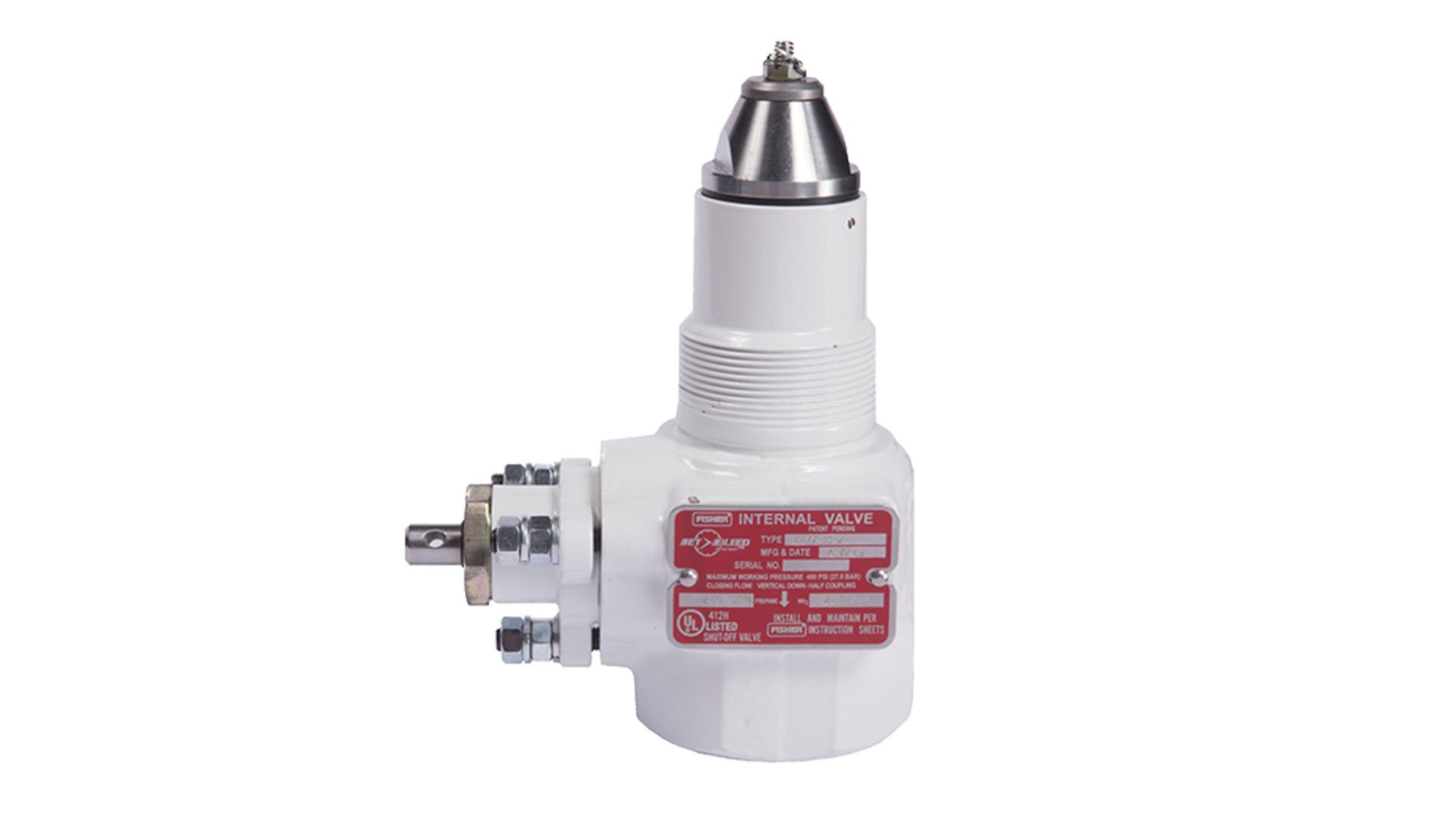 Fisher jet bleed internal valve-C477