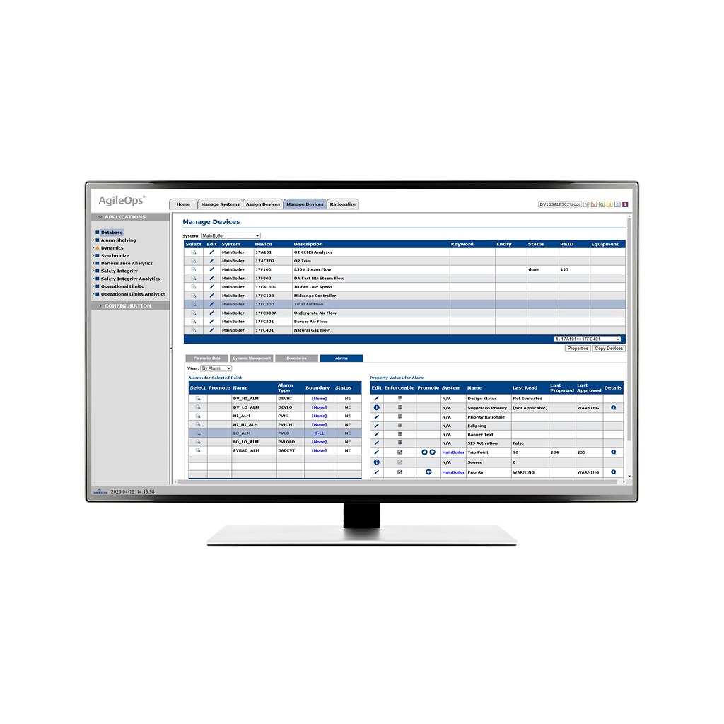 AgileOps Database