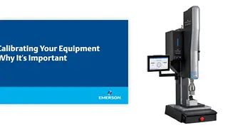 Branson aftermarket services – equipment calibration