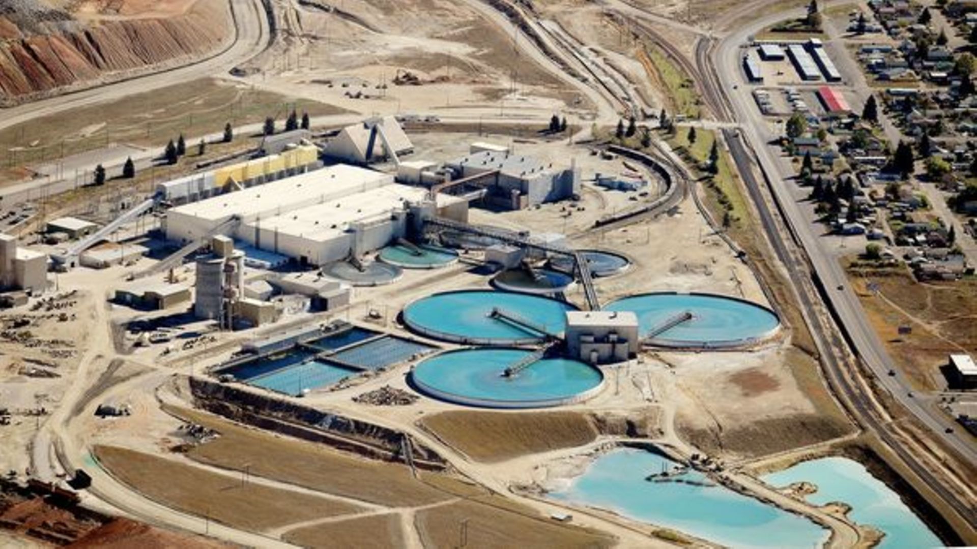 water treatment copper mine