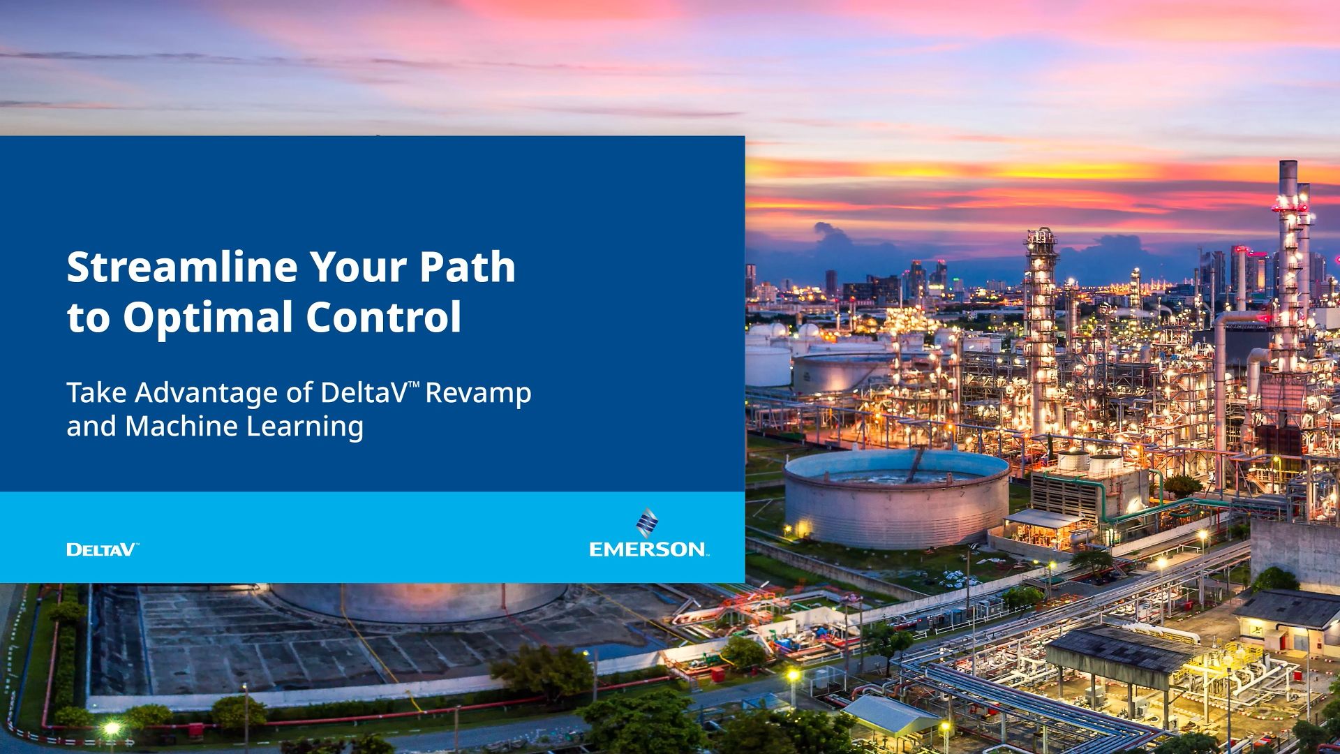 Migrate and modernize your plant's legacy applications with ease with DeltaV™ Revamp