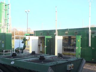 Hydrogen Gas Chromatograph at Hydrogen Blending Injection Site on Skid