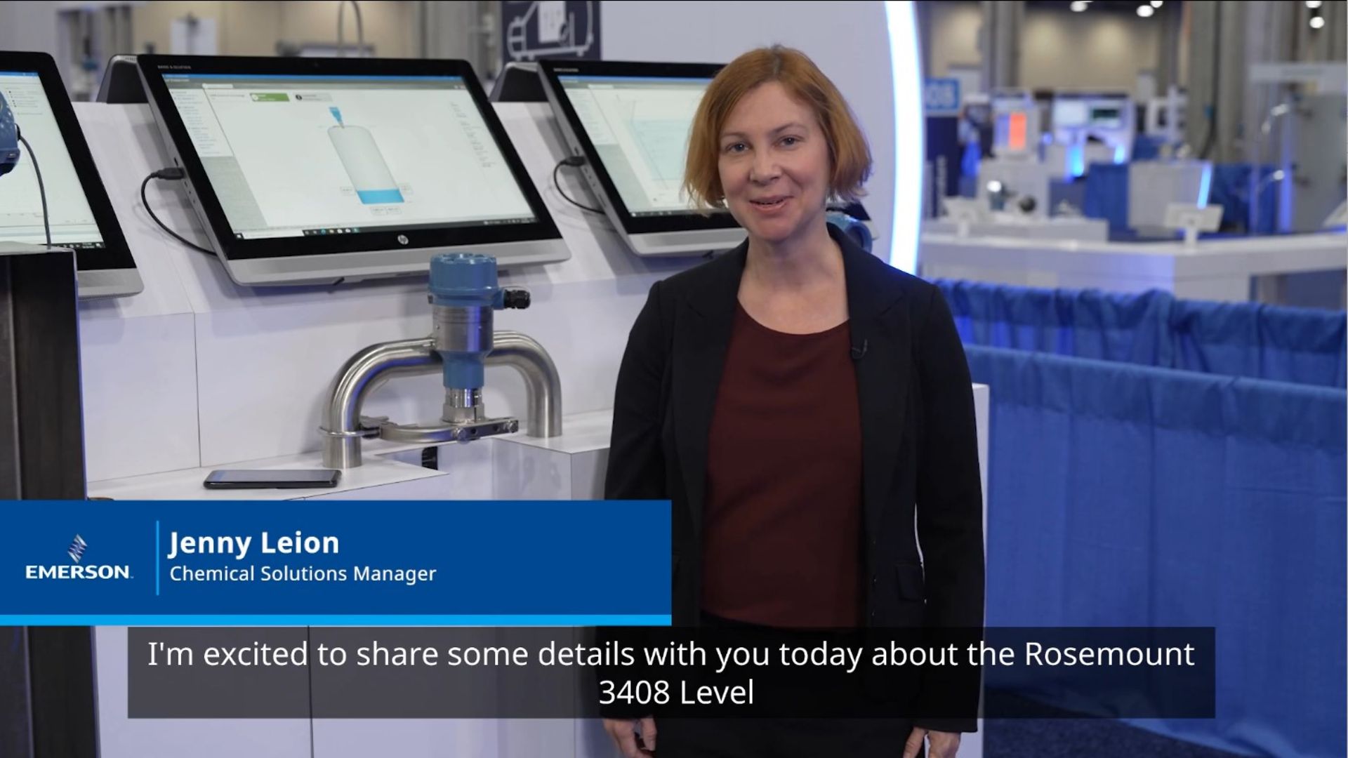 Jenny Leion introduces the Rosemount™ 3408 Level Transmitter