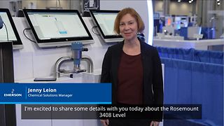 Jenny Leion introduces the Rosemount™ 3408 Level Transmitter