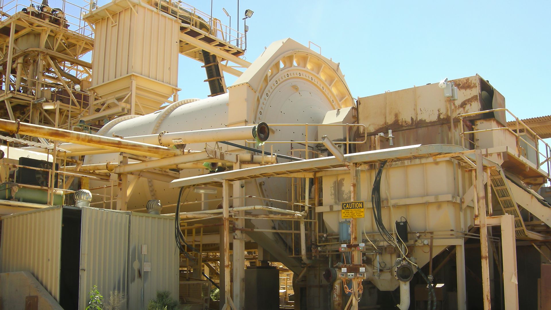 Gold Mine Process Plant
