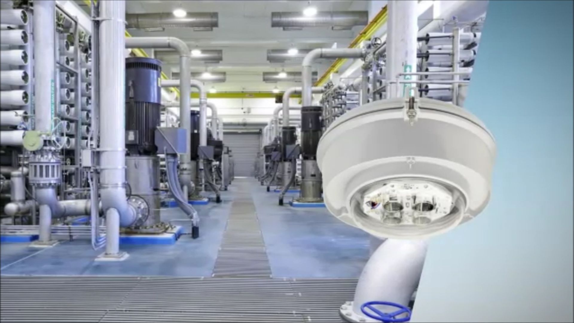Video panoramica Mercmaster™ a LED a basso profilo