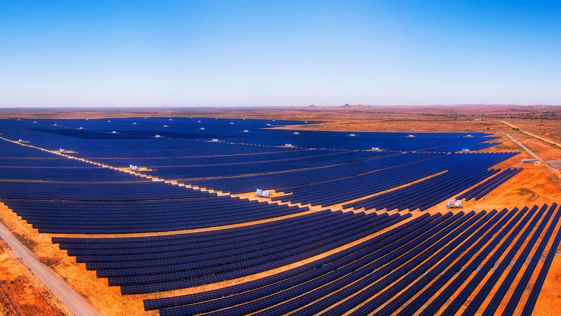 Solar grid in Australian mine operation