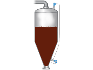 Cuve de sirop foncé