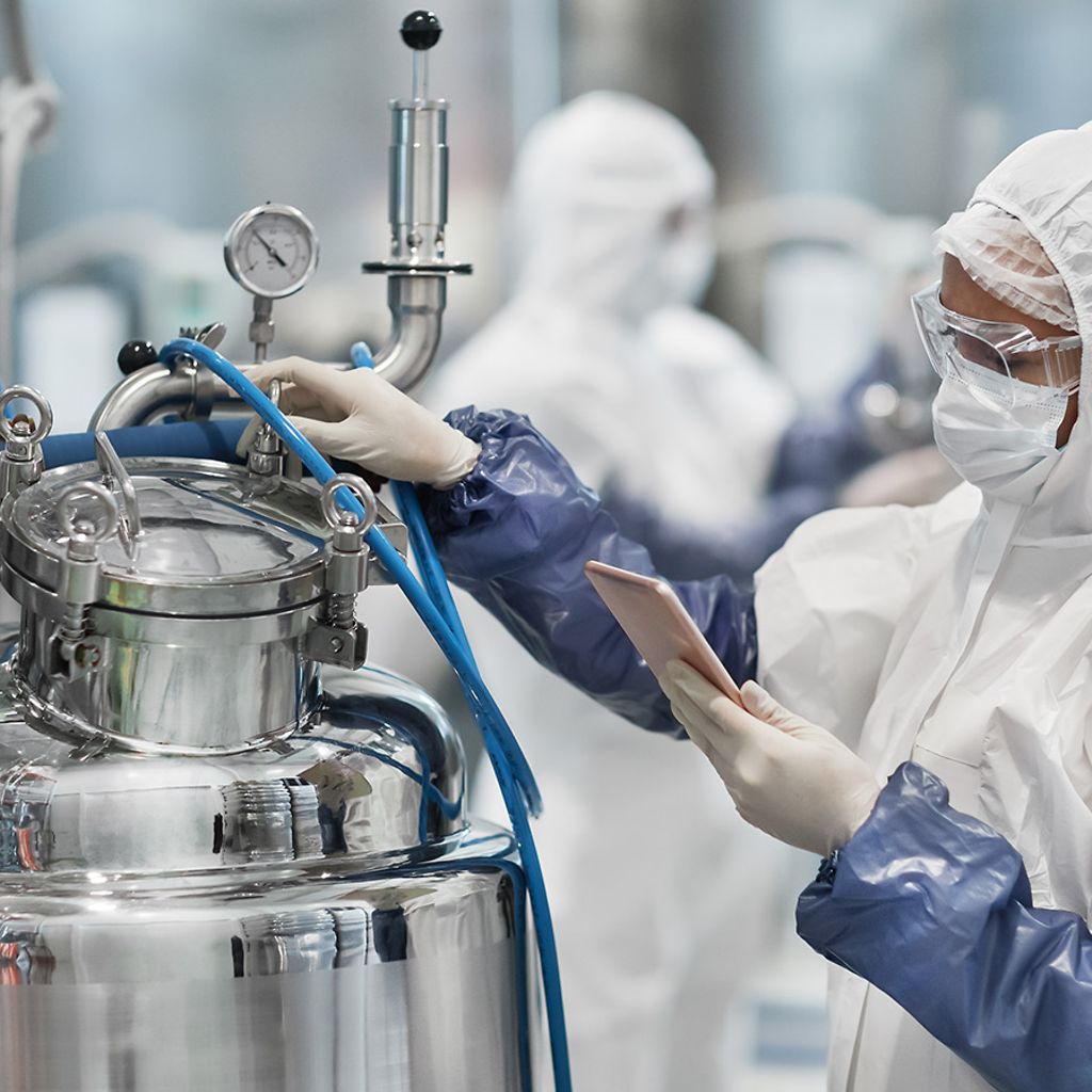 Biopharmacuetical manufacturing