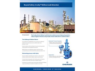 Product Brochure: Crosby Bellows Leak Detection Flier, Crosby-EN